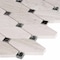 Ackland Dunora Octagon 12 in. x 15 in. Glossy Glass Stone Metal Blend Mosaic Wall Tile, 10PK AKM-G-DUN15X12OC-CA - alternate 2